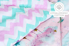 Load image into Gallery viewer, EZPlayToys Dual-Sided Soft Play Mat features hypoallergenic cotton filling