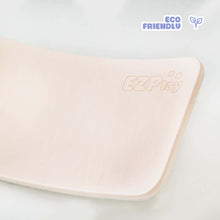 Load image into Gallery viewer, EZPlayToys Wobble Board close up showing eco friendly material natural wood