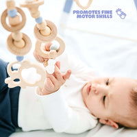 Load image into Gallery viewer, EZPlayToys Bonobo Premium Baby Gym  promotes fine motor skills in babies