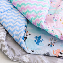 Load image into Gallery viewer, EZPlayToys Dual-Sided Soft Play Mat with delightful styles kids love

