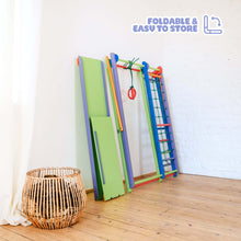 Load image into Gallery viewer, EZPlayToys Panda Playground Toddler Jungle Gym is easy to store away for space saving
