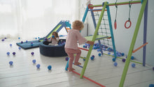 Load and play video in Gallery viewer, Panda Playground Toddler Jungle Gym
