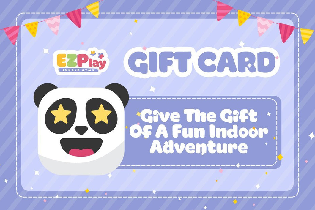 EZPlay Gift Card - EZPlay Indoor Playgrounds